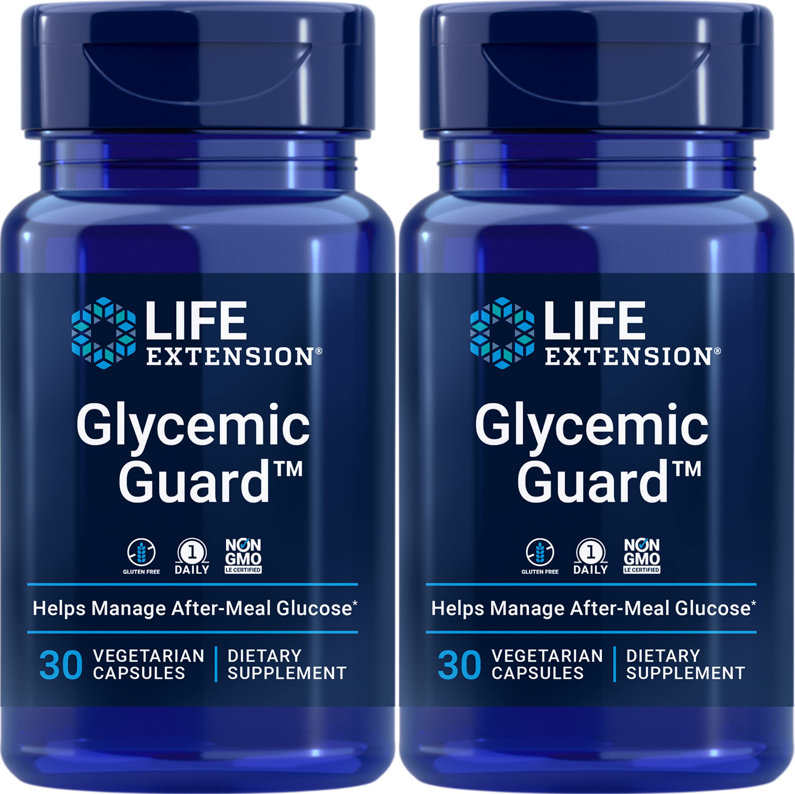 Book Cover Life Extension Glycemic Guard, 30 Count Pack of 2 Bottles