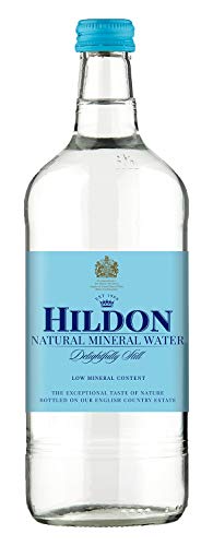 Book Cover Hildon - Delightfully Still (Non-Sparkling) Natural Mineral Water, 25.3 fl oz (12 Glass Bottles)