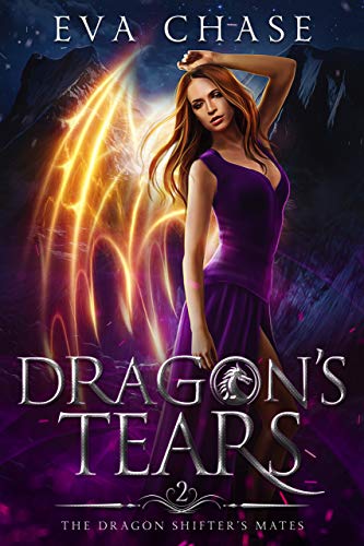 Book Cover Dragon's Tears: A Reverse Harem Paranormal Romance (The Dragon Shifter's Mates Book 2)
