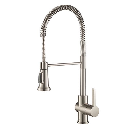 Book Cover Kraus KPF-1690SFS Britt Pre-Rinse/Commercial Kitchen Faucet with Dual Function Sprayhead in all-Brite Finish, Spot Free Stainless Steel