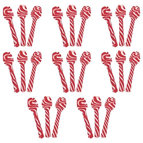 Book Cover 24 Candy Cane Spoons