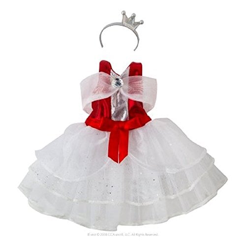 Book Cover Exclusive 2017 The Elf on the Shelf Claus Couture Collection Peppermint Princess Gown
