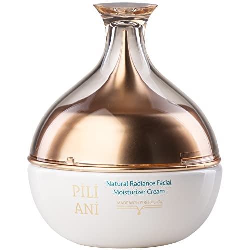 Book Cover Pili Ani Natural Radiance Facial Moisturizer Cream - Ultimate Moisturizing Cream for Face and all Skin Types - Premium Skin Nourishment, Hydration, Rejuvenation From Pure Elemi and Pili Essential Oils