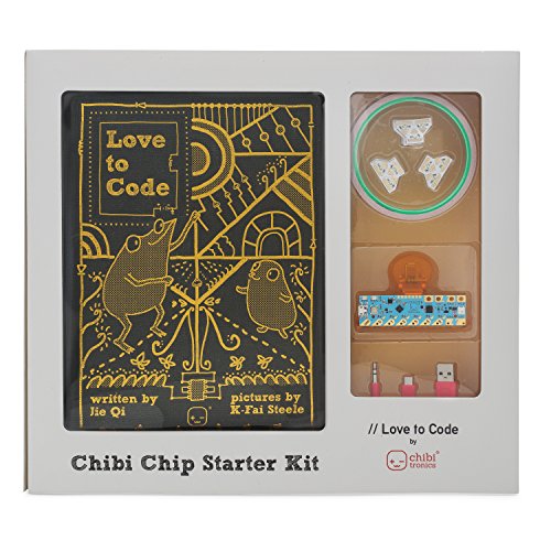 Book Cover Chibitronics - Love to Code Creative Coding Kit