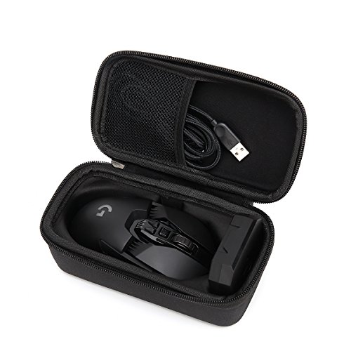 Book Cover Aproca Hard Travel Storage Case Compatible with Logitech G903/ G900 Chaos Lightspeed Gaming Mouse (Bigger)