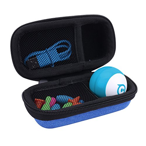 Book Cover Aenllosi Organizer Storage Case for Sphero Mini The App-Controlled Robot Ball (Blue)