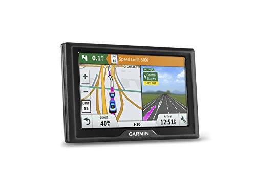 Book Cover Garmin Drive 50 USA LM GPS Navigator System with Lifetime Maps, Spoken Turn-By-Turn Directions, Direct Access, Driver Alerts, and Foursquare Data, (Renewed)