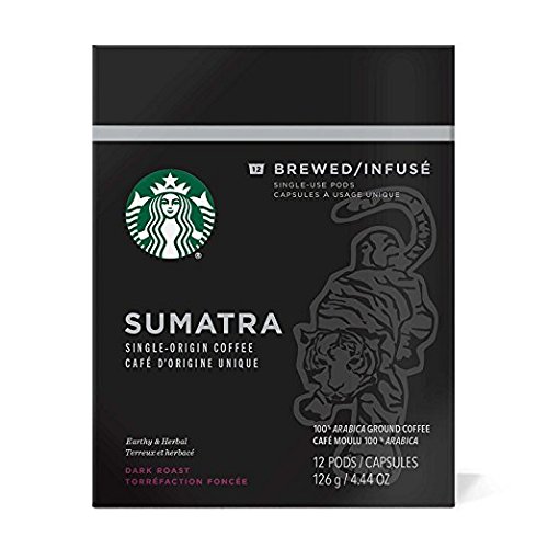 Book Cover Starbucks Sumatra Brewed Coffee Verismo Pods (36 Count)