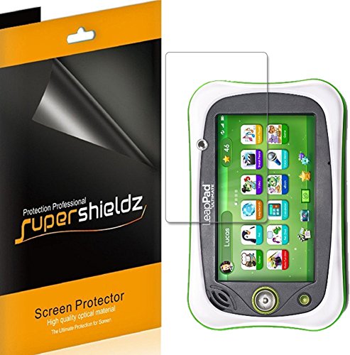 Book Cover (3 Pack) Supershieldz for Leapfrog LeapPad Ultimate Screen Protector, High Definition Clear Shield (PET)