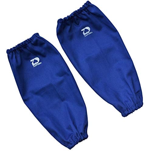 Book Cover ZP2204 Permanent Flame-Resistant Fabric Welding Sleeves (Blue)
