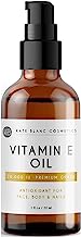 Book Cover Vitamin E Oil by Kate Blanc. Moisturizes Face and Skin. 100% Pure, Extra Strength. 28,000 IU, Premium Grade, Antioxidants. Reduce Appearance of Scars, Wrinkles, Dark Spots. Free eBook w Recipes (1 oz)
