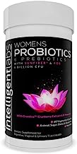 Book Cover Best Womens Probiotics, UTI Formula with Cranberry Extract, D-Mannose and Prebiotics All in one! 6 Billion CFU Probiotic, One Capsule a Day, 2 Months Supply Per Bottle