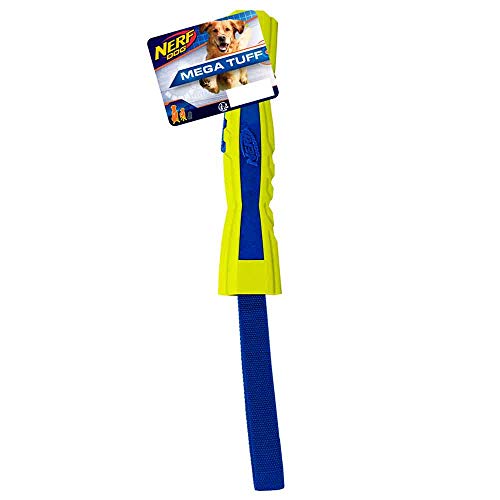 Book Cover Nerf Dog 10.5 Inch TPR Floating Competition Bumper Dog Toy