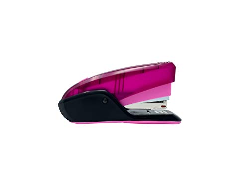 Book Cover Swingline Stapler, Quick Touch Compact, 15 Sheets, 64526 (Pink)
