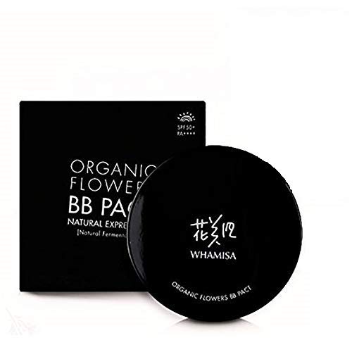 Book Cover Whamisa Organic BB PACT - Natural Expression, #21 Pink Beige | SPF50+, PA++++ | Sunscreen, , Anti- | BDIH Certified, Excellent from Dermatest |