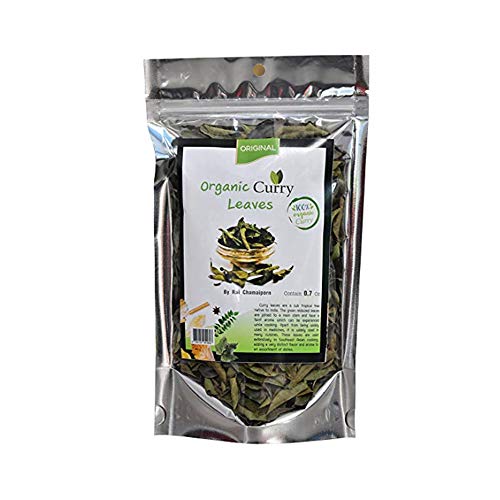 Book Cover Organic Indian Dried Curry Leaves 0.7Oz (20g)