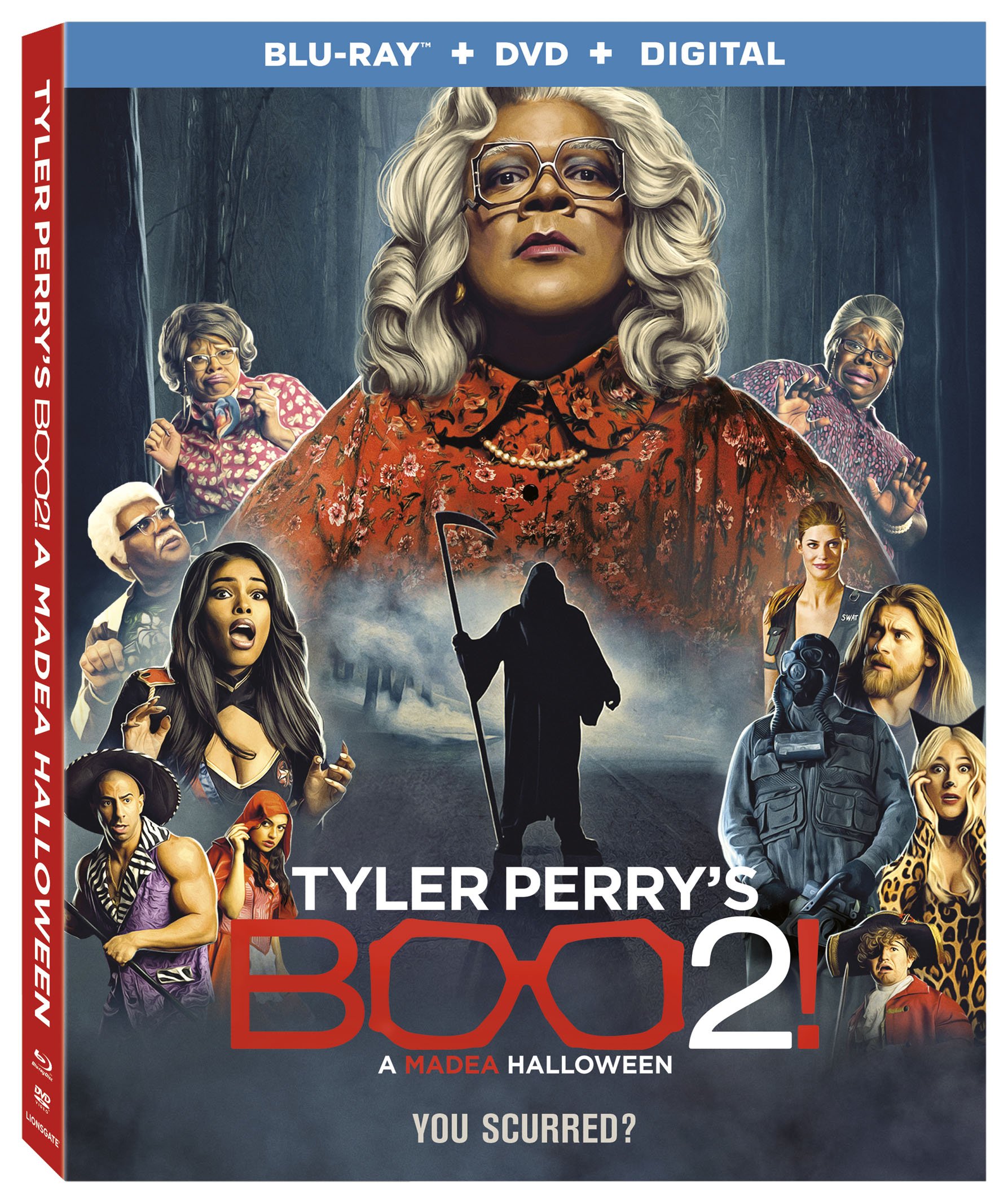 Book Cover Tyler Perry's Boo 2! A Madea Halloween [Blu-ray + DVD]