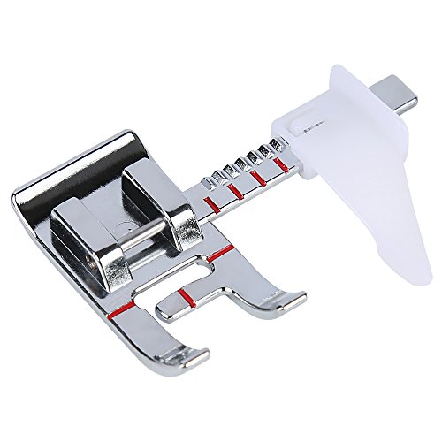 Book Cover Smart H Adjustable Guide Sewing Machine Presser Foot. Fits for Low Shank Domestic Sewing Machine. Snapping On Brother, Babylock, Singer, Janome , Juki, New Home.