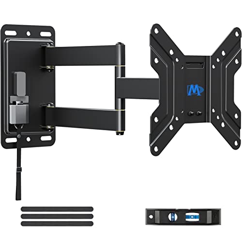 Book Cover Mounting Dream UL Listed Lockable RV TV Mount for Most 17-43 inch TV, RV Mount for Camper Trailer Motor Home Boat Truck, Full Motion Unique One Step Lock RV TV Wall Mount, VESA 200mm, 44 lbs, MD2210