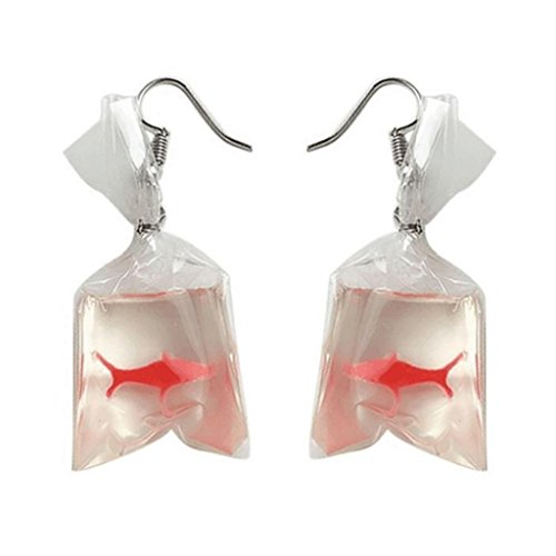 Book Cover starlit Fashion Jewelry Drop Dangly Earrings in Gift Bag Womens Girls Jewellery