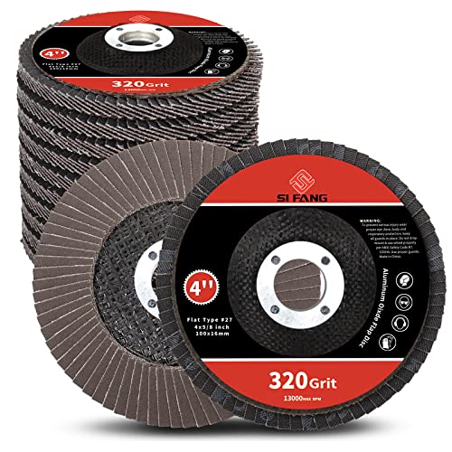 Book Cover SI FANG 320 Grit Flap Discs 4