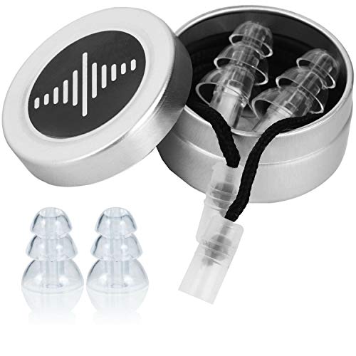 Book Cover Musician Ear Plugs by BetterSound | High Fidelity Noise Cancelling Ear Plugs for Drummers Concerts dj Motorcycle Helmet | Tinnitus Protection Reduction Filter