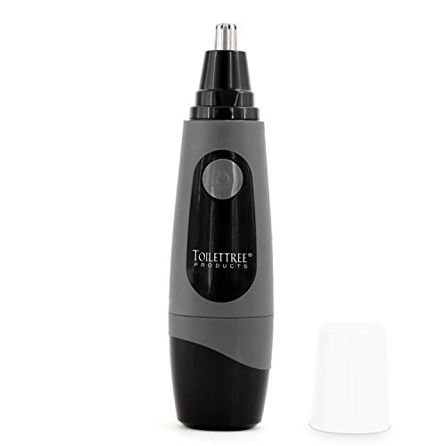 Book Cover ToiletTree Products Water Resistant Nose and Ear Hair Trimmer with LED Light