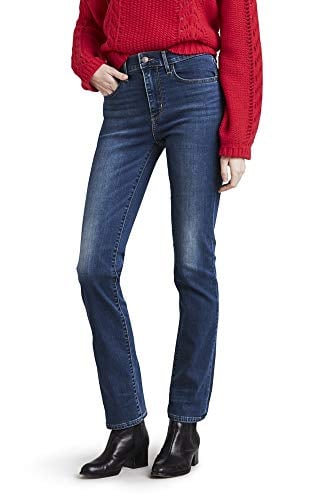 Book Cover Levi's Women's 724 High Rise Straight Crop Jeans