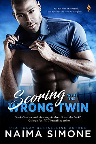 Book Cover Scoring with the Wrong Twin (WAGS Book 1)