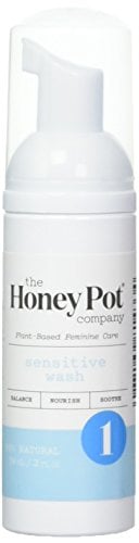 Book Cover The Honey Pot Company Sensitive Feminine Wash-Herbal-2 Fl Oz