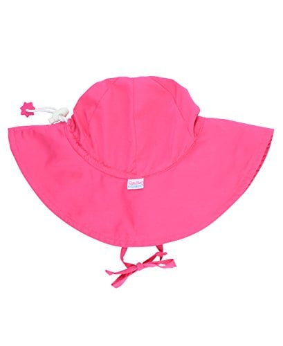 Book Cover RuffleButts Baby/Toddler Girls Baby Sun Hat UPF 50+ Sun Protection Floppy Wide Brim
