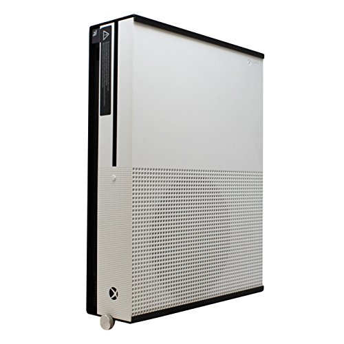 Book Cover HumanCentric Mount Compatible with Xbox One S (Black) | Mount on The Wall or on The Back of The TV
