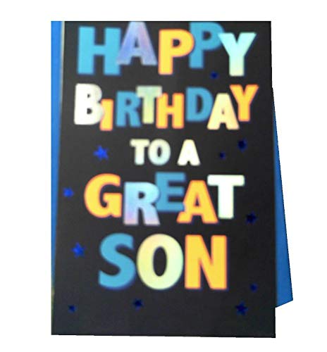 Book Cover American Greetings Birthday Card for Son (Celebrate)
