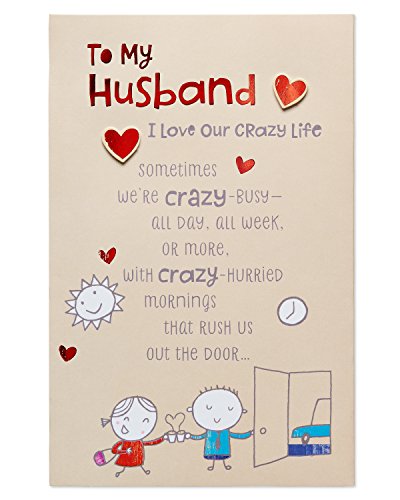 Book Cover American Greetings Crazy Life Pop-Up Birthday Greeting Card for Husband with Foil