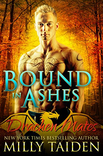 Book Cover Bound in Ashes: Paranormal BBW Shapeshifter Dragon Romance (Drachen Mates Book 4)