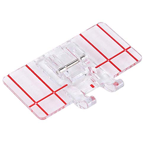Book Cover Smart H Border Guide Sewing Machine Presser Foot - Fits All Low Shank Snap-On Singer, Brother, Babylock, Euro-Pro, Simplicity, White, Janome, Kenmore, Juki, New Home