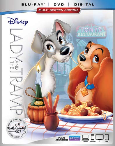 Book Cover Lady And The Tramp [Blu-ray]
