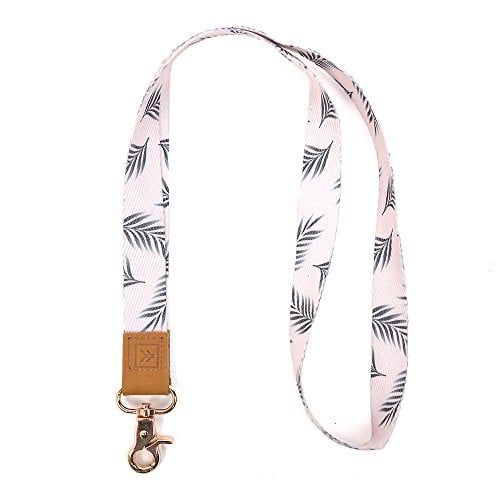 Book Cover Cool Neck Lanyard for Men & Women | Cute Key ID Badge & Wallet Holder (Breeze)