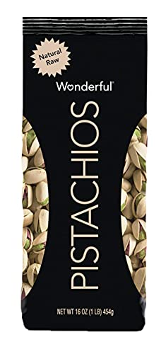 Book Cover Wonderful Pistachios, Natural Raw, 16 Ounce Bag
