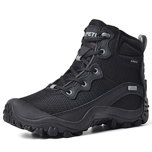 Book Cover XPETI Women's Dimo Mid Waterproof Outdoor Hiking Boot Non Slip