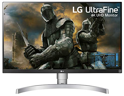 Book Cover LG 27UK650-W 27 Inch 4K UHD IPS LED Monitor with HDR 10 and Adjustable Stand