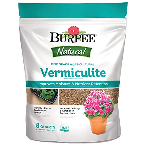 Book Cover Burpee 99962 8 Qt Fine Grade Horticultural Vermiculite, 8 quart