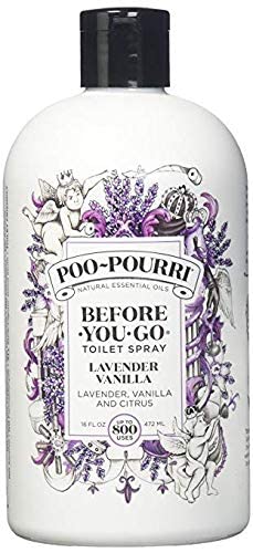 Book Cover Poo-Pourri Lavender Vanilla 16-Ounce Refill Bottle,