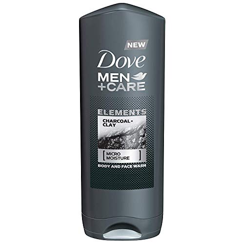 Book Cover Dove Men + Care Elements Body Wash, Charcoal and Clay, 13.5 Ounce (Pack of 3)
