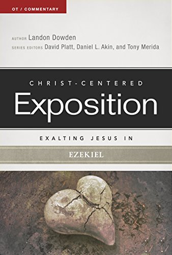 Book Cover Exalting Jesus in Ezekiel (Christ-Centered Exposition Commentary)