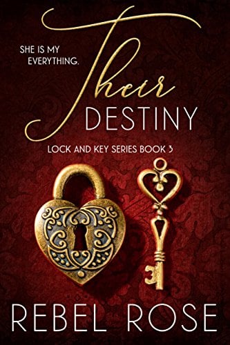 Book Cover Their Destiny: A Possessive Alpha Instalove Romance Series (Lock and Key Series Book 3)