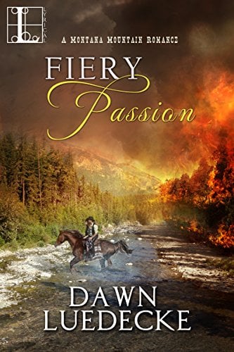 Book Cover Fiery Passion (A Montana Mountain Romance Book 3)