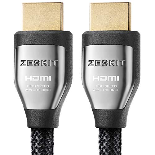 Book Cover HDMI Cable 6.5ft Cinema Plus 28AWG (4K 60Hz HDR 4:4:4) HDCP 2.2 - Exceed HDMI 2.0, High Speed 22.28 Gbps - Compatible with Xbox PS3 PS4 Pro nVidia AMD Apple TV 4K Fire Netflix LG Sony Samsung