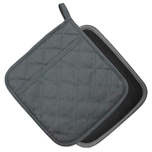 Book Cover YEKOO Cotton and Neoprene Oven Pot Holder with Pocket 8