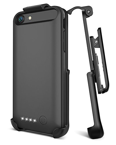 Book Cover Encased Belt Clip Holster for Trianium Atomic Pro Case - iPhone 8 / iPhone 7 (case not Included)